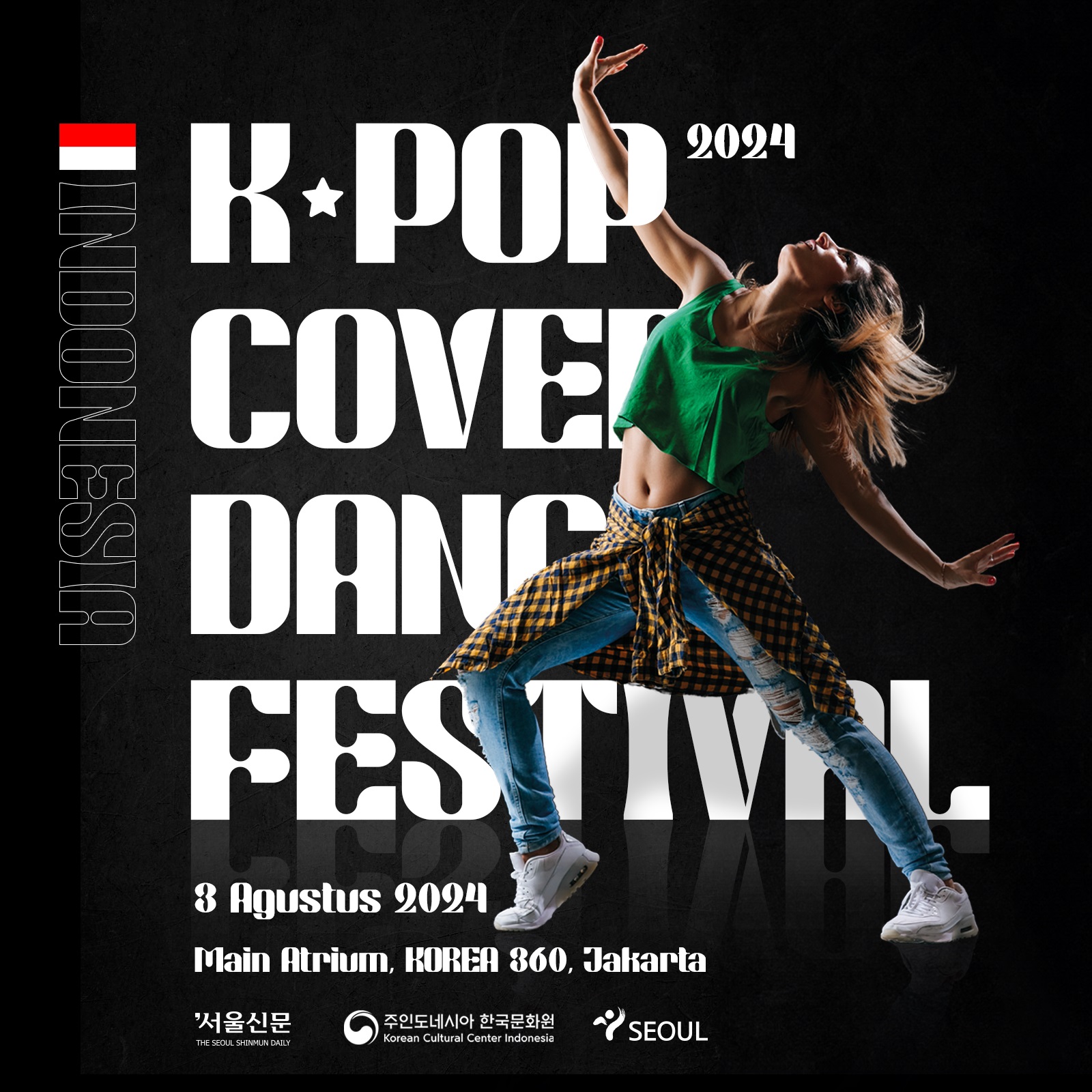 Poster Acara 'K-Pop Cover Dance Festival 2024'