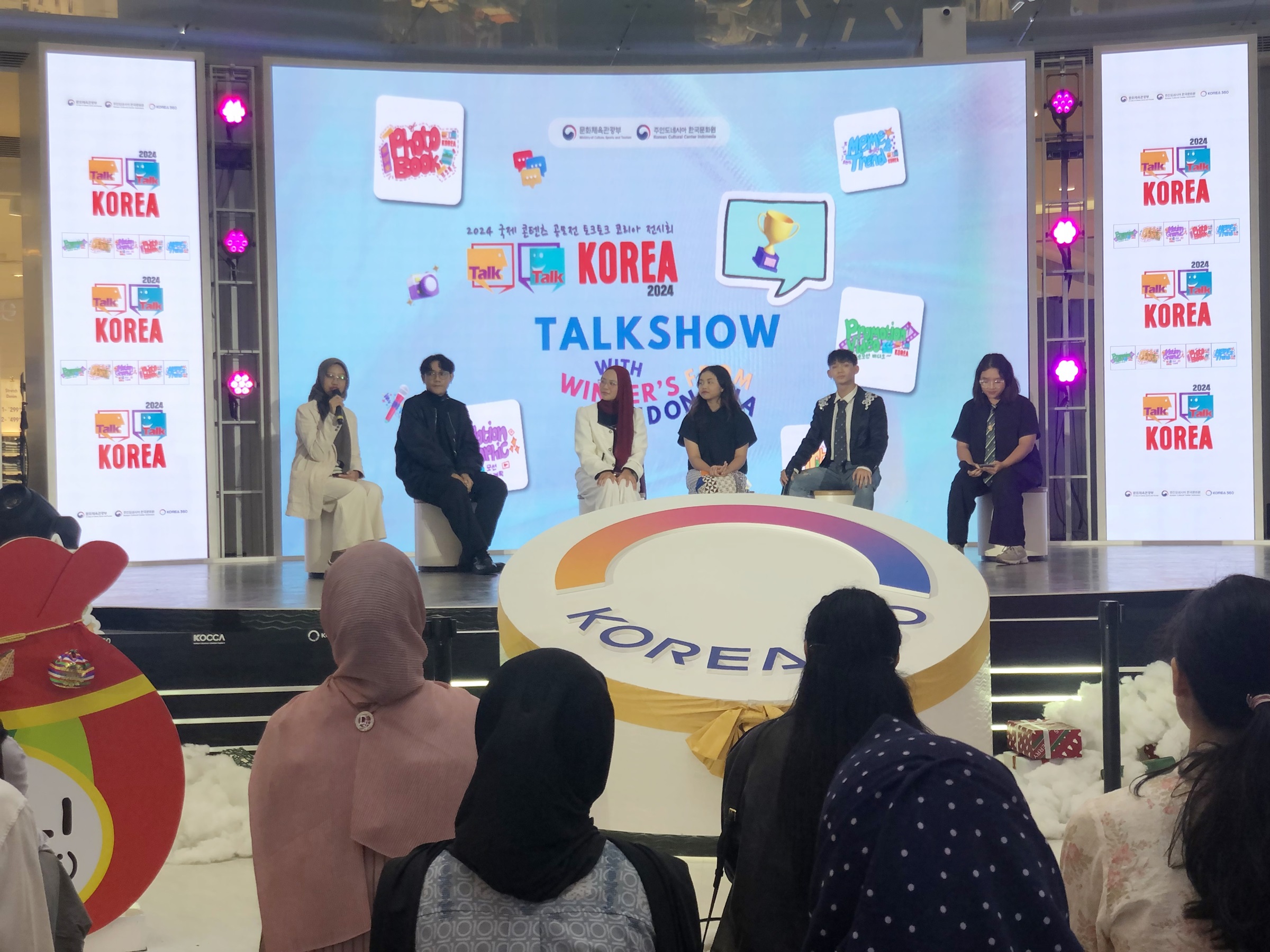 Talk Talk Korea 2024 Talkshow with Winner's from Indonesia