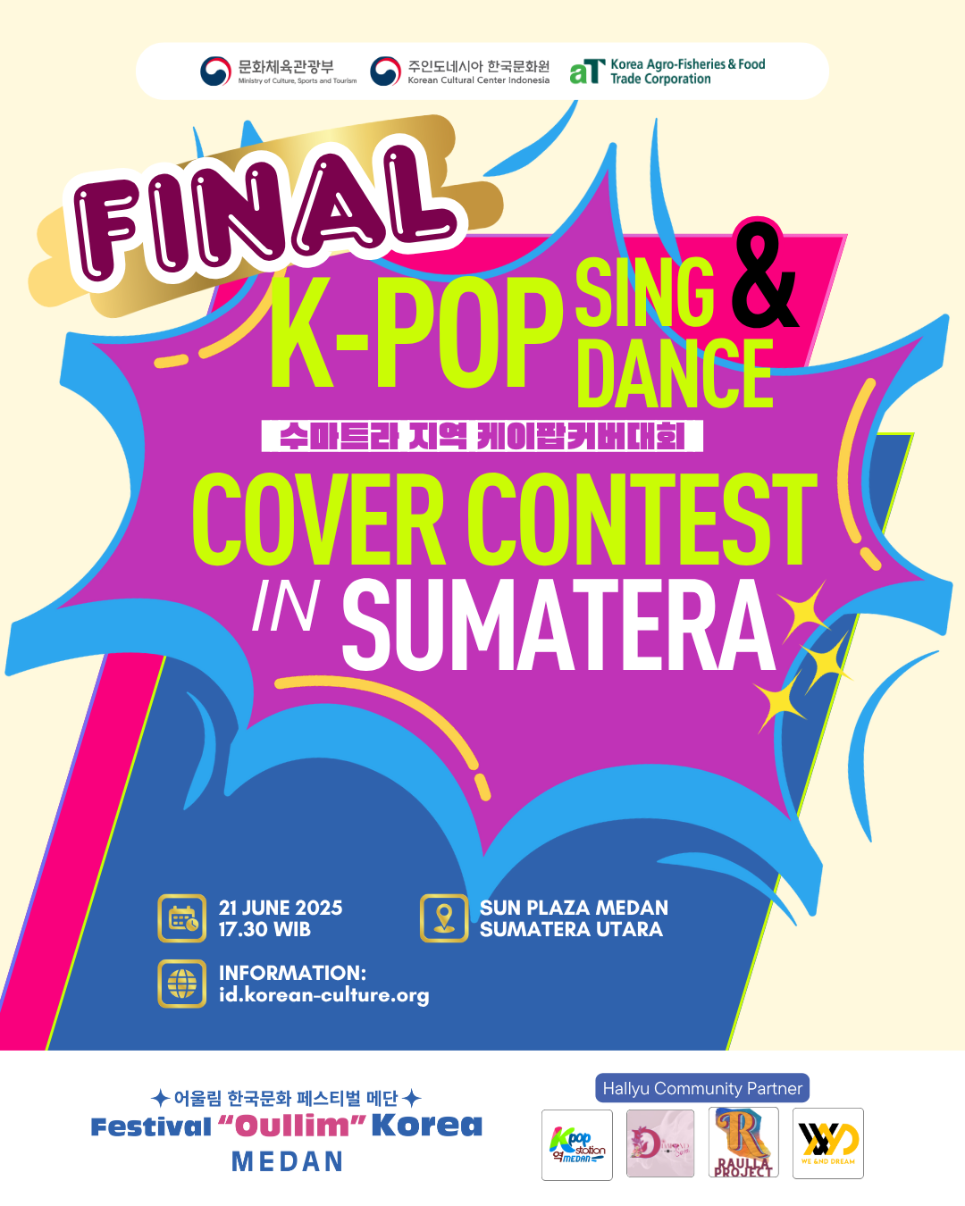 Final K-Pop Sing & Dance Cover Contest in Sumatera