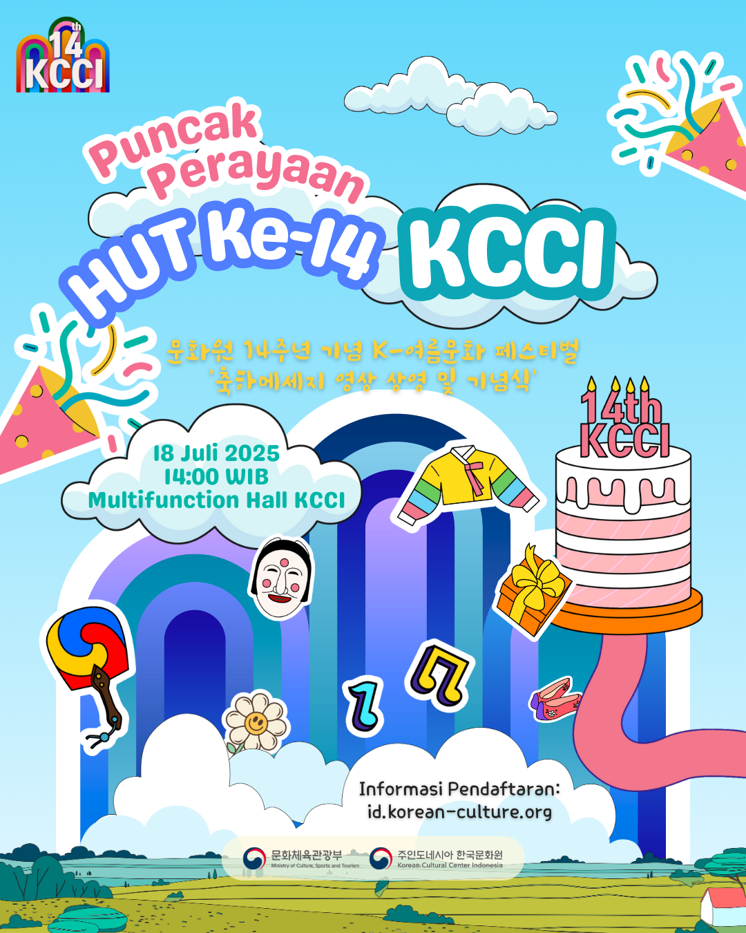Puncak Perayaan HUT Ke-14 KCCI