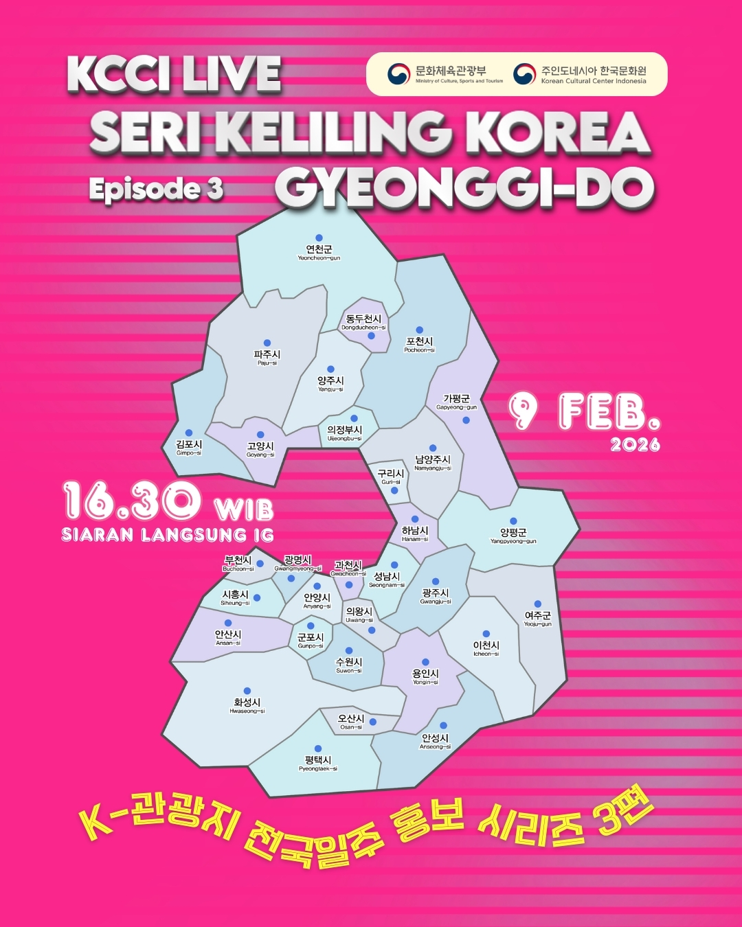 KCCI Live 'Seri Keliling Korea Episode 3'