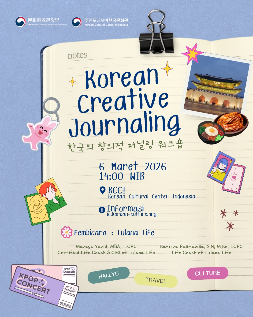 Poster Korean Creative Journaling