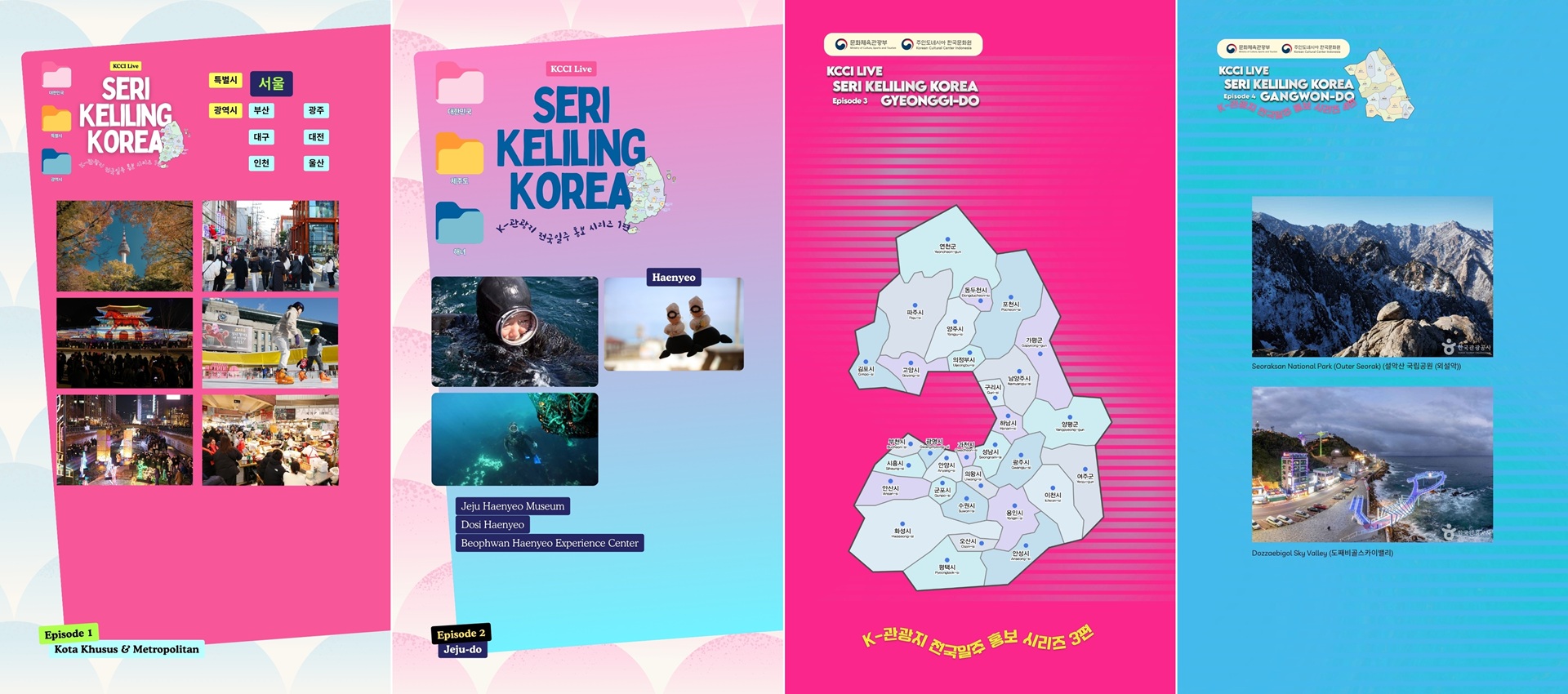 KCCI Live Mengangkat Seri Perkenalan Provinsi di Korea
