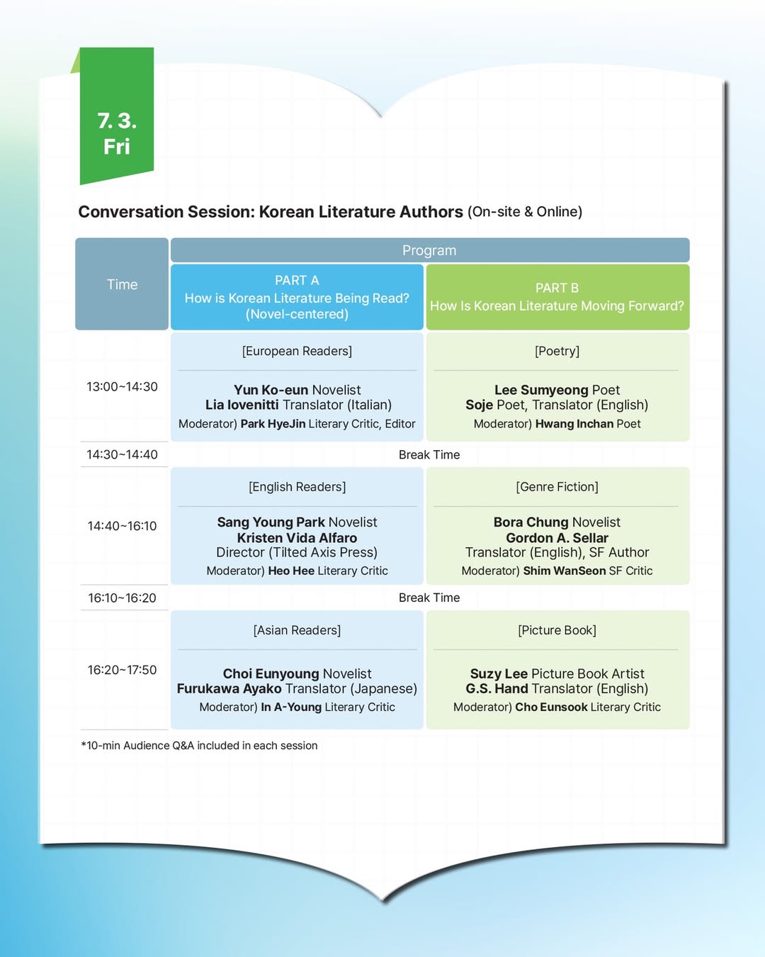 2026 LTI Korea Global Literature Forum