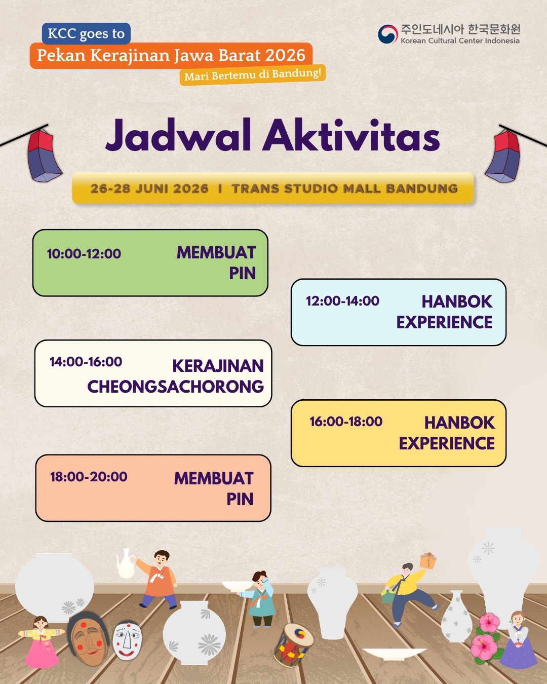 KCC Goes to Pekan Kerajinan Jawa Barat 2026