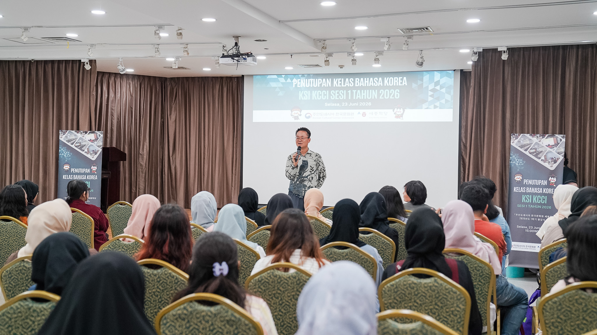 Penutupan Kelas Bahasa Korea KSI KCCI Sesi 1 Tahun 2026