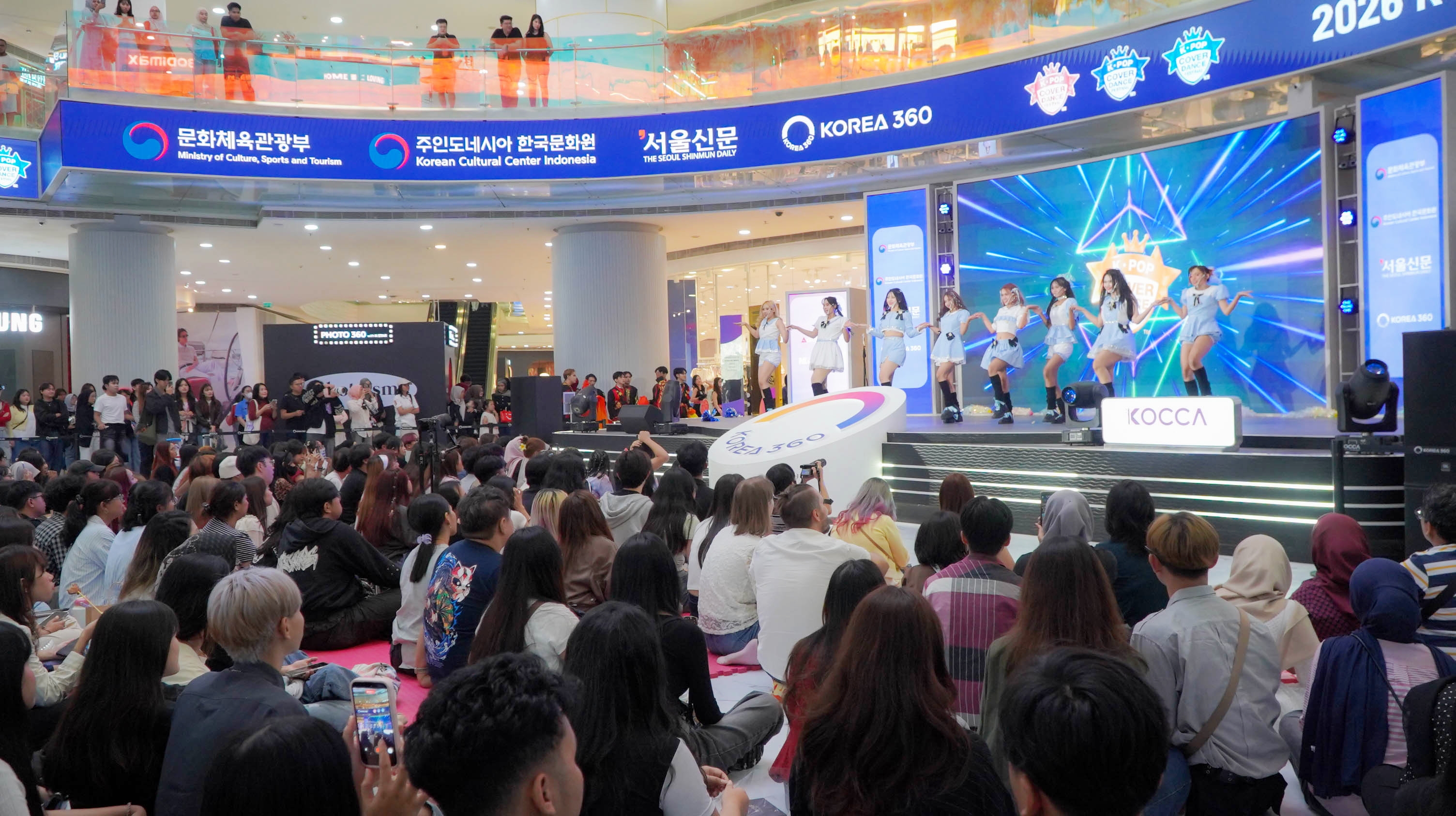 Suasana K-Pop Cover Dance Festival 2026 in Indonesia