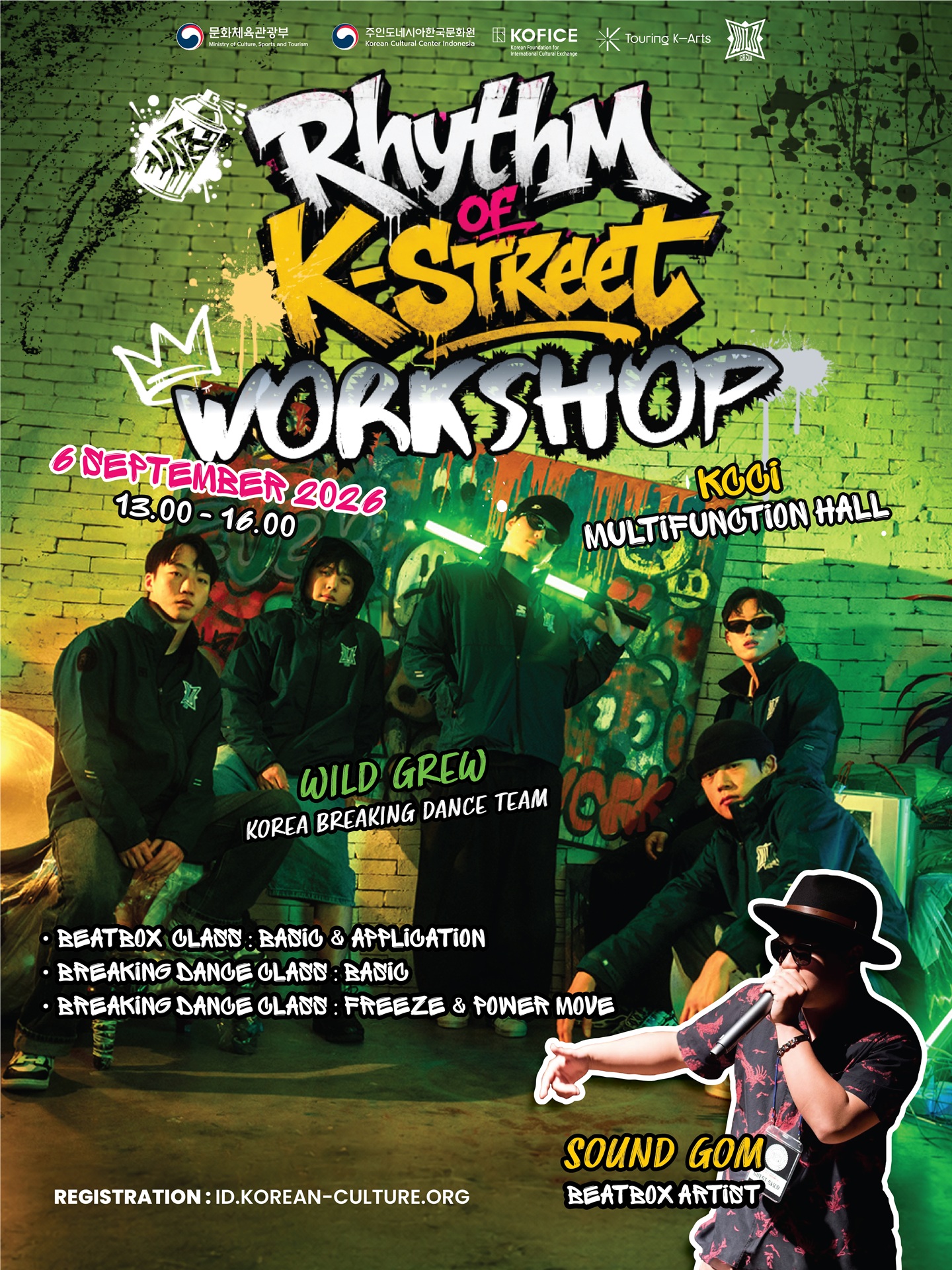 Rhythm of K-Street Workshop