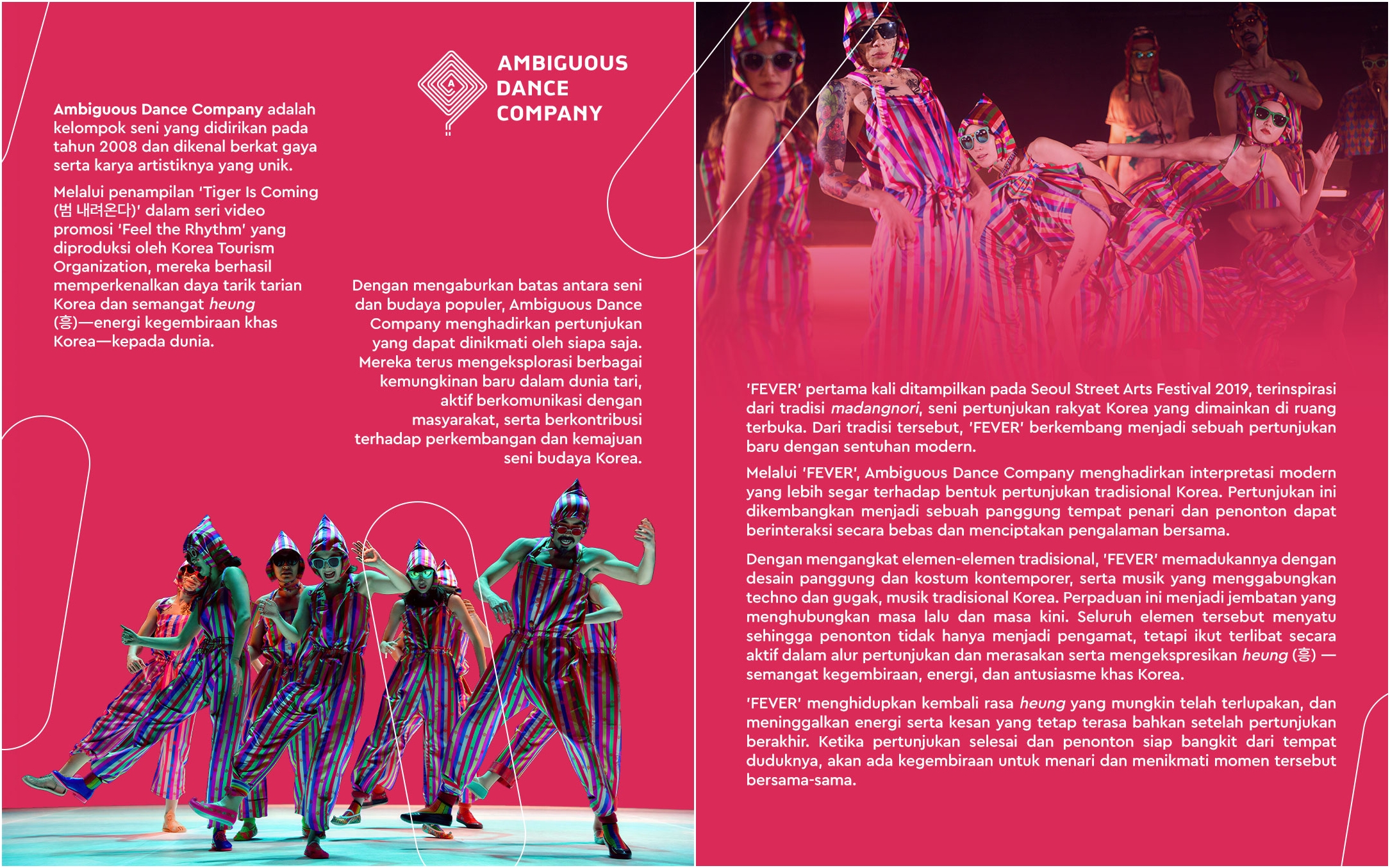 Tentang Ambiguous Dance Company <FEVER> Performance