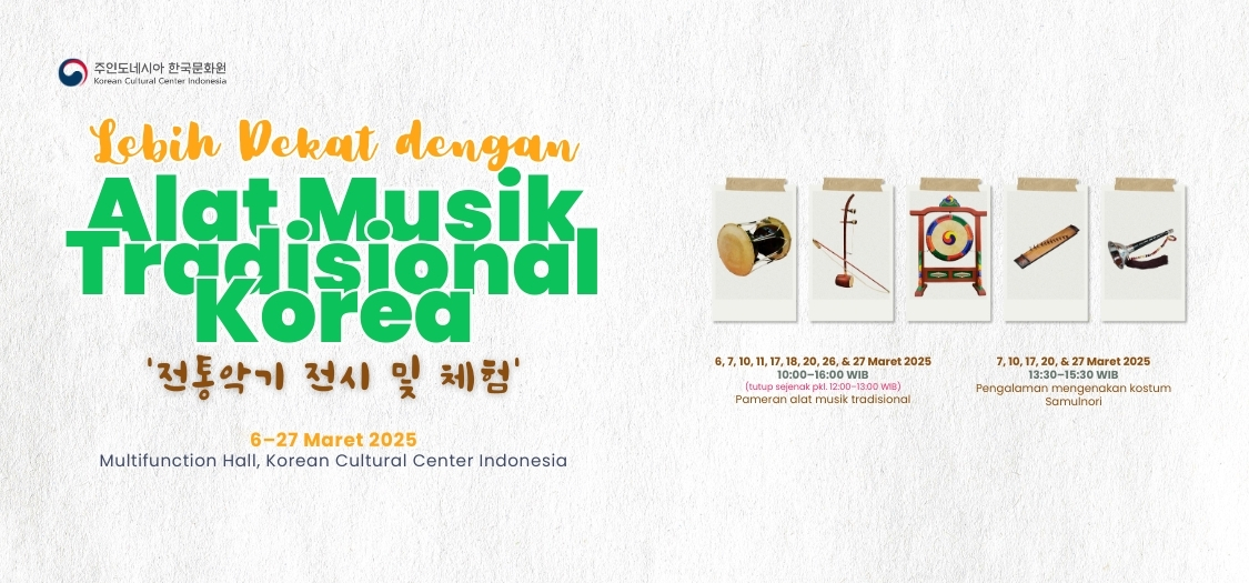 Lebih Dekat dengan Alat Musik Tradisional Korea