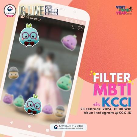 IG Live 'Filter MBTI ala KCCI'