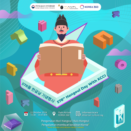 Perayaan Hari Hangeul ke-578 Bersama KCCI