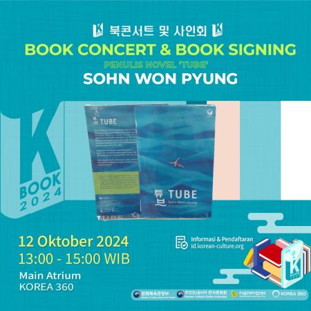 Book Concert & Book Signing bersama Penulis Novel 'Tube'