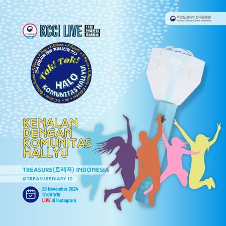 KCCI Live 'Kenalan dengan Komunitas Hallyu - TREASURE Indonesia'