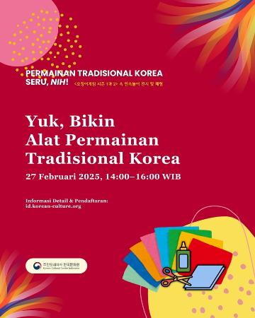 Yuk, Bikin Alat Permainan Tradisional Korea