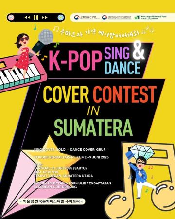 K-Pop Sing & Dance Cover Contest in Sumatera 