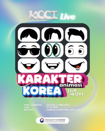 KCCI Live 'Karakter Animasi Korea'