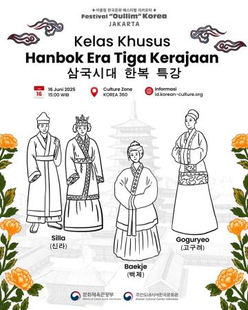 Kuliah Khusus Hanbok Era Tiga Kerajaan