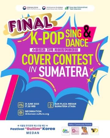 Final K-Pop Sing & Dance Cover Contest in Sumatera