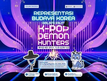 [Kuliah Khusus] Representasi Budaya Korea dalam Film 'K-Pop Demon Hunters'