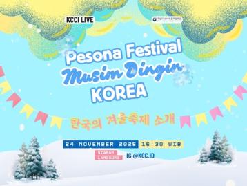  KCCI Live 'Pesona Festival Musim Dingin di Korea'
