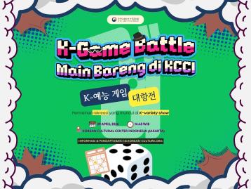 K-Game Battle, Main Bareng di KCCI